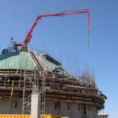 Silo en construcción