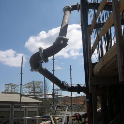 Silo en construcción