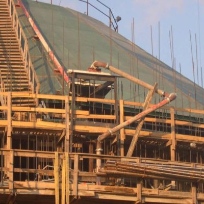 Silo en construcción