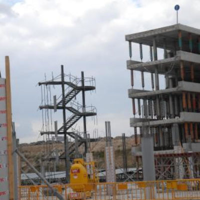 Terminal T4 en construcción