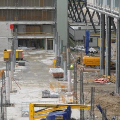 Terminal T4 en construcción