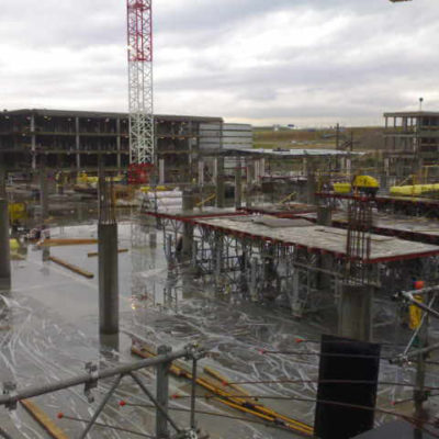 Terminal T4 en construcción