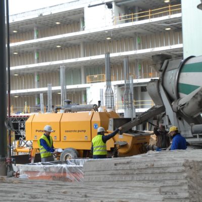 Terminal T4 en construcción