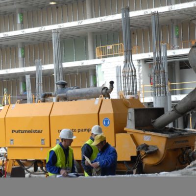 Terminal T4 en construcción